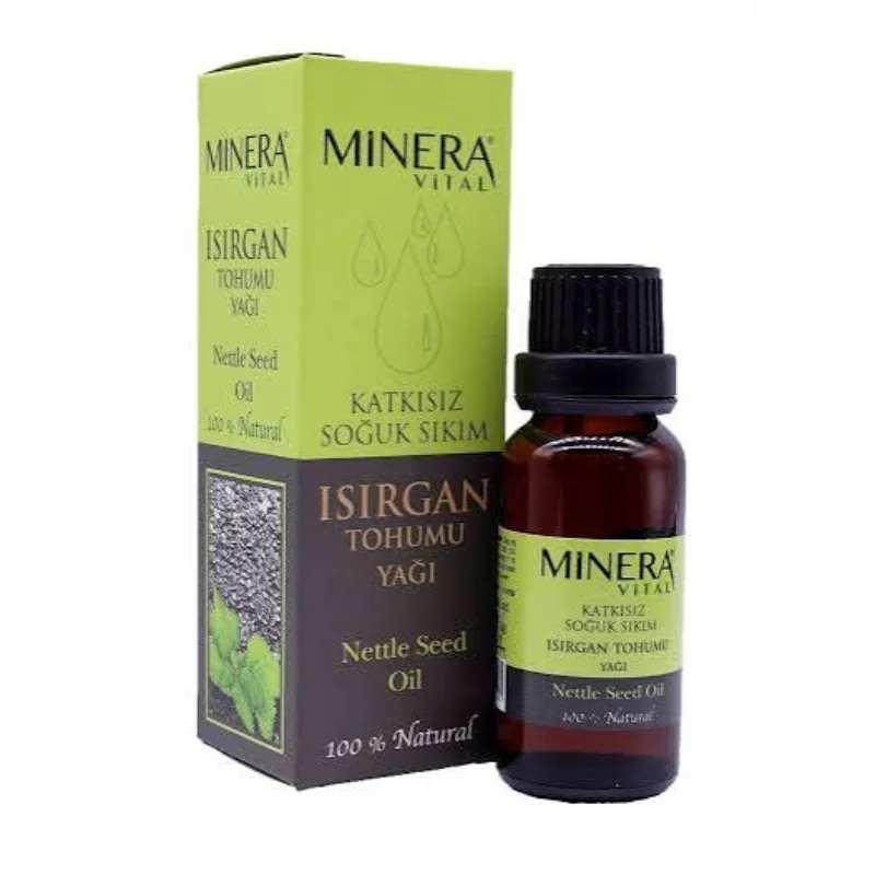 MİNERA VİTAL ISIRGAN TOHUMU YAĞI 20 ML.