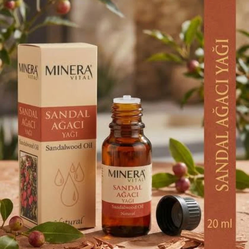 MİNERA VİTAL SANDAL AĞACI YAĞI 20 ML.