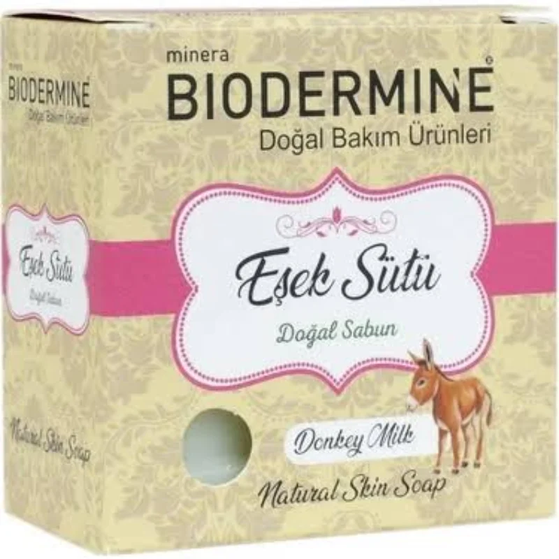 BIODERMINE EŞEK SÜTÜ SABUN 130 GR.