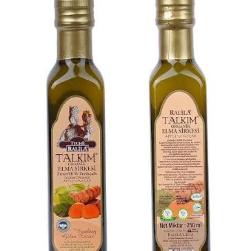 RALİLA TALKIM ORGANİK ELMA ZENCEFİL ZERDAÇAL SİRKESİ 250 ML