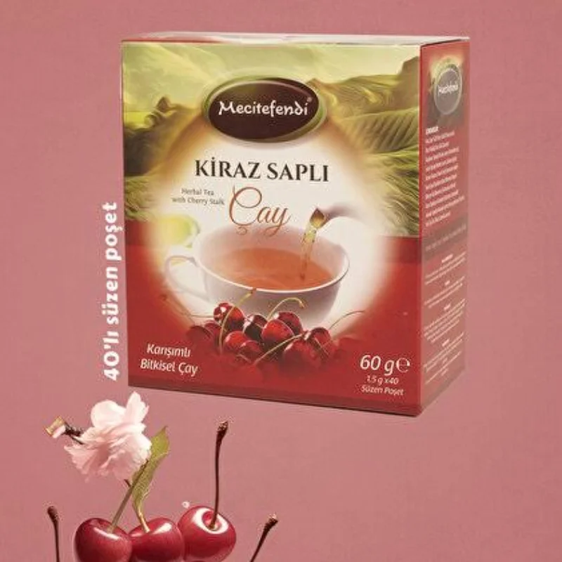 Mecitefendi 40'LI KİRAZ SAPLI ÇAY