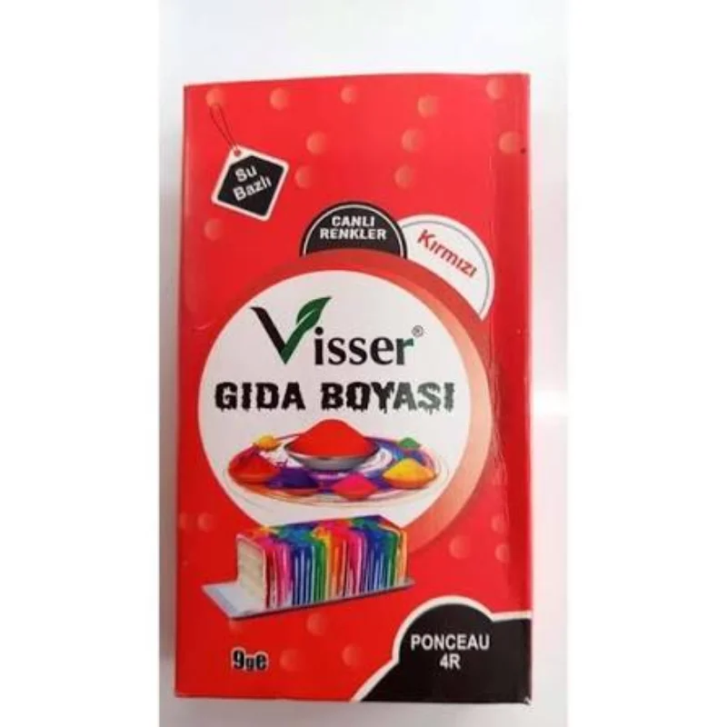 GIDA BOYASIVİSSER KIRMIZI