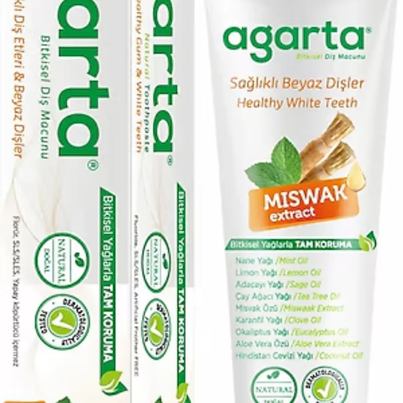 AGARTA DİŞ MACUNU MİSVAK ÖZLÜ