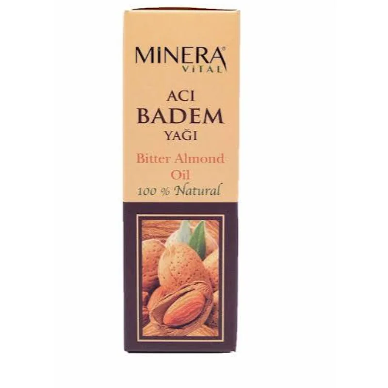 MİNERA VİTAL ACI BADEM YAĞI 20 ML.