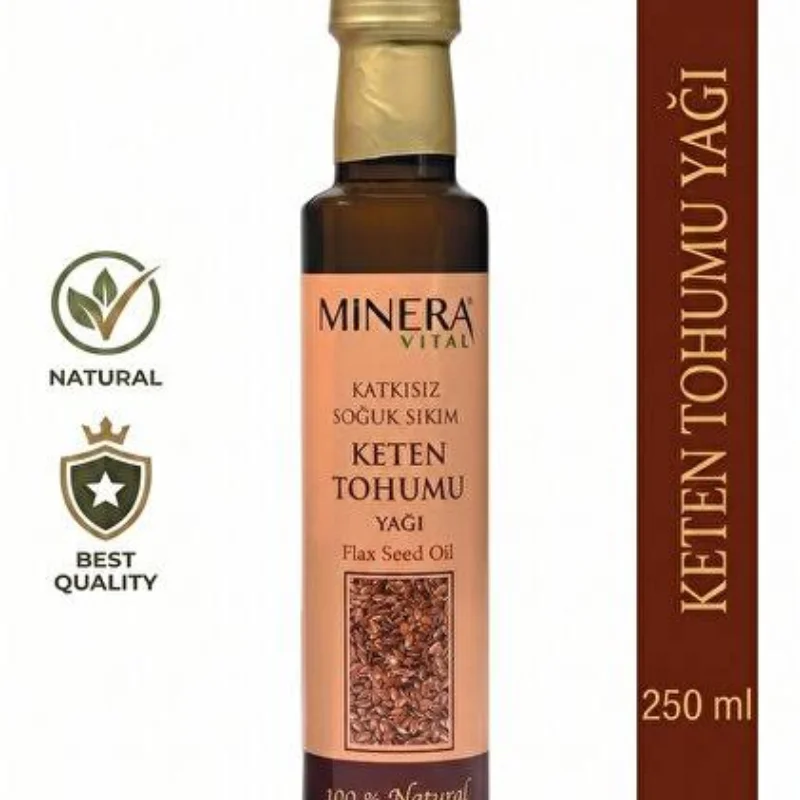 MİNERA VİTAL KETEN TOHUMU YAĞI 250 ML.