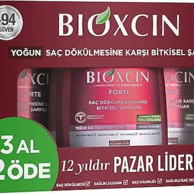 BİOXCIN FORTE 3LÜ SET KIRMIZI