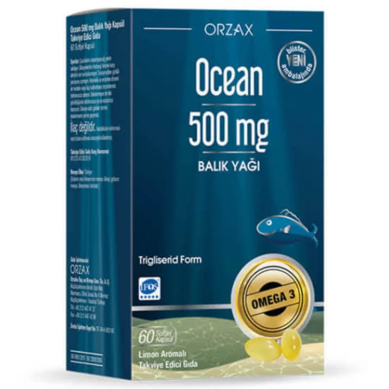 OCEAN OMEGA 3 500 MG 60 KAPS