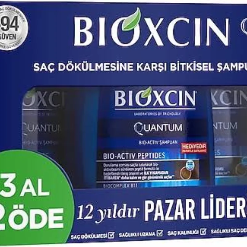 BIOXCİN QUANTUM YAĞLI SAÇLAR 3AL 2 ÖDE