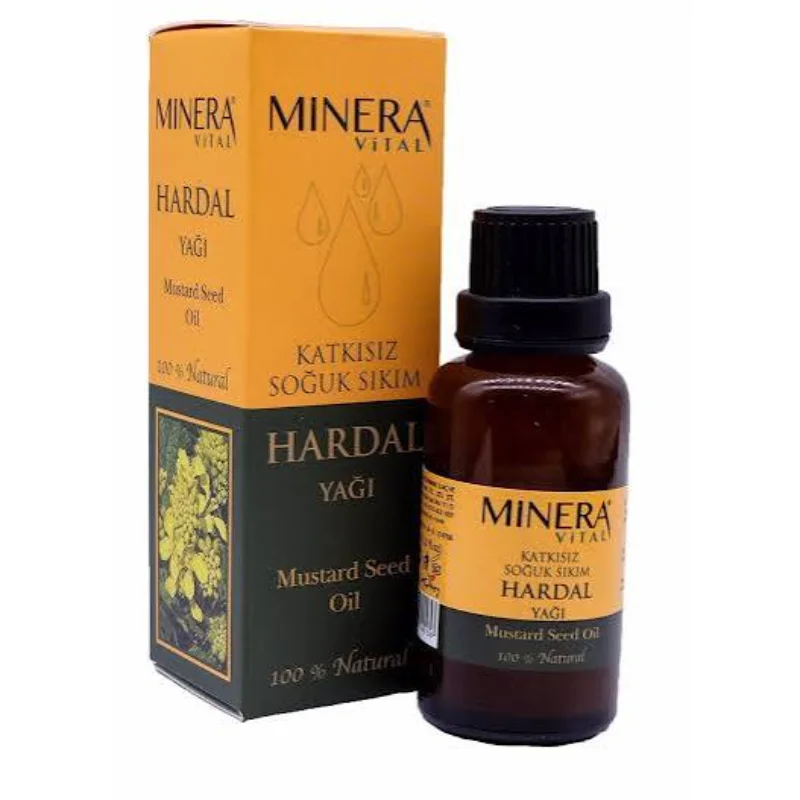 MİNERA VİTAL HARDAL YAĞI 30 ML.