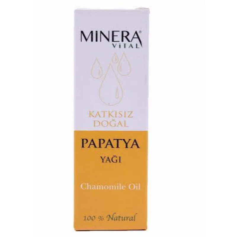 MİNERA VİTAL PAPATYA YAĞI 20 ML.