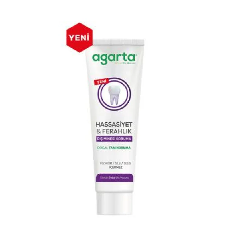Agarta Doğal Diş Macunu Hassasiyet & Ferahlık