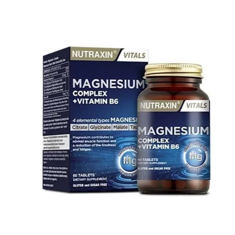 NUTRAXIN MAGNESIUM TAKVIYE EDICI GIDA TABLET 250 mg 60 tablet